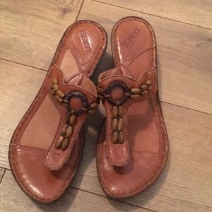 Born Leather Sandals. In great shape.  Size 8.